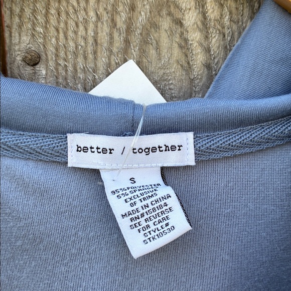 Better Together Blue Velour Tracksuit Three Piece Set - Picture 8 of 10